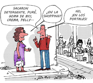 caricatura revendedores