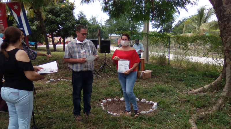 Reconocen a trabajadores Destacados en el cumplimiento de sus actividades laborales y sindicales. Fotos: De la autora acto2