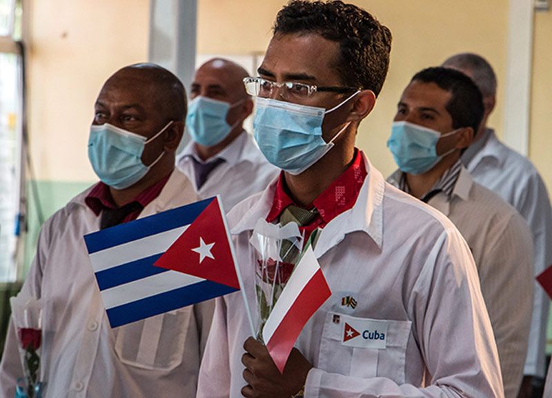 Luis Miguel Osoria Mengana fue el único cirujano cubano en Turín. medico hg turin 1