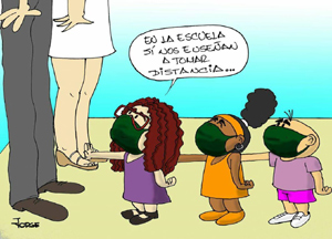 Covid distancia