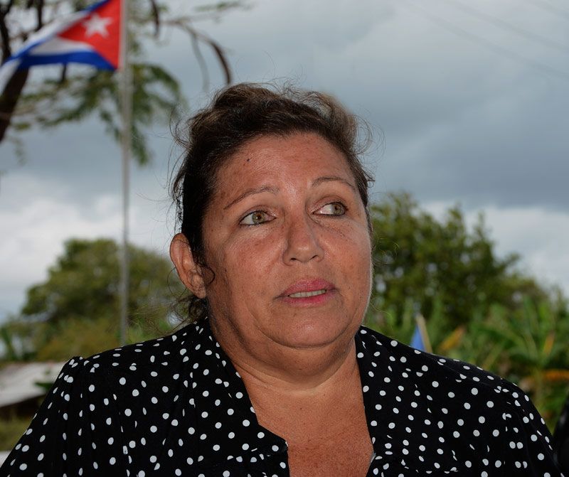 Migdalia Santos Garrido. Foto: Carlos Rafael campesina migdalia