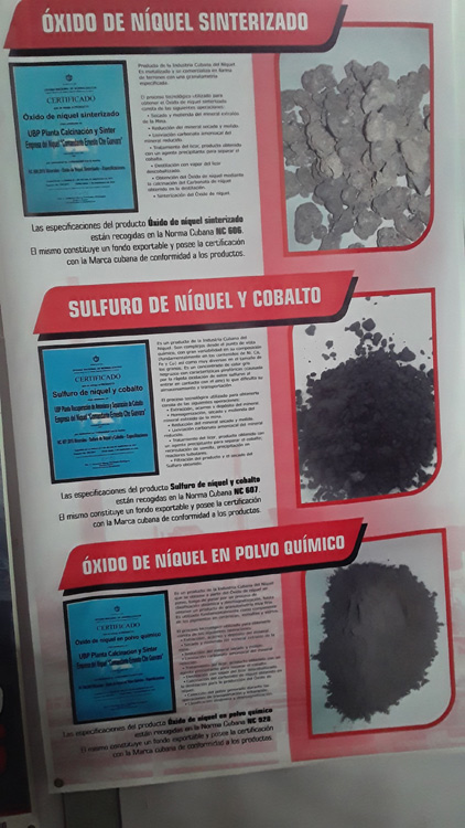 El Centro de Investigaciones del Níquel (Cediniq) “Capitán Alberto Fernández Montes de Oca”, de Moa, elabora pigmentos de diferentes coloresa través de desechos del cobalto, y los proporciona a Cerámica Blanca. Fotos: De la autora fotocheH2