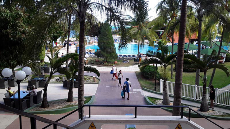 Tranquilidad en los hoteles, pero con muchas medidas de prevención. Fotos: de la Autora turismo codiv 1
