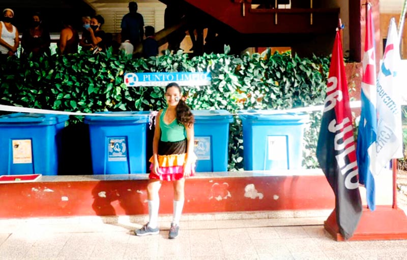 Punto Limpio ubicado en el seminternado Dalkis Sánchez, de la ciudad de Holguín Punto limpio 4