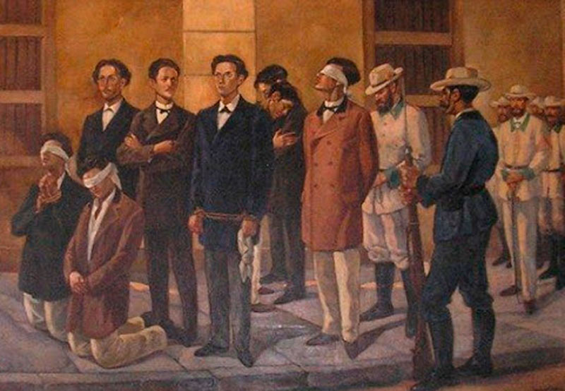 estudiantes medicina fusilamiento