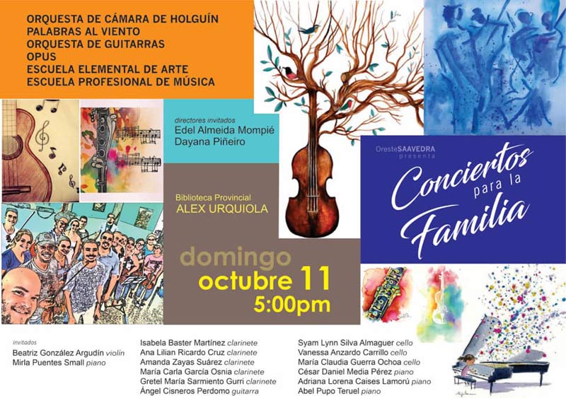 Conciertos para la familia