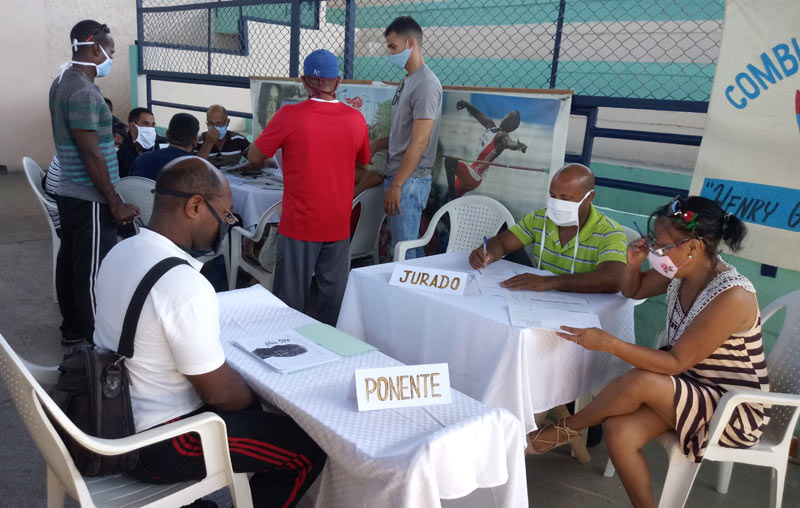 En los tribunales participan especialistas del departamento técnico metodológico municipal Enseñanza deportiva aprobacion 1