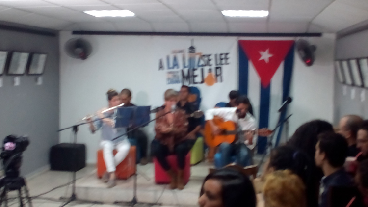 Agrupación de flamenco-fusión Cubandaluz, proyecto que se unió recientemente a la AHS en la provincia. poeta336
