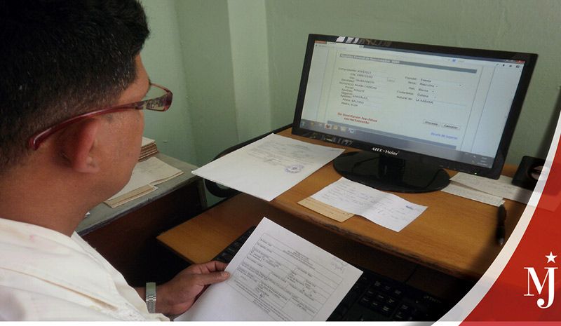 Foto: MINJUS registro civil baguanos