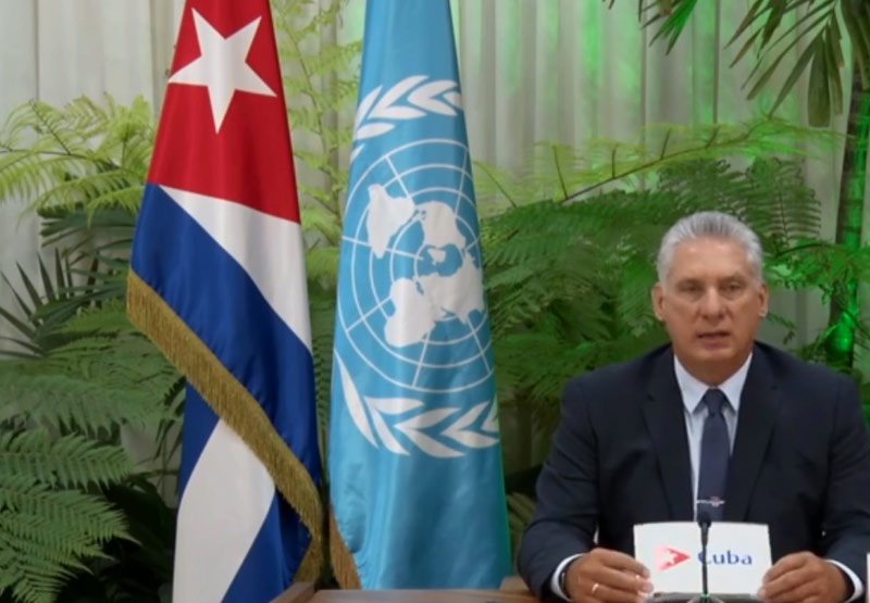 Diaz Canel ONU 2