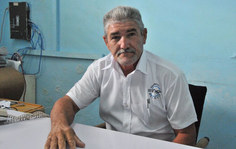 Manuel Leyva González, Secretario de la Comisión Provincial de Seguridad Vial en Holguín. Foto: Elder Leyva accidentes transito hg 2