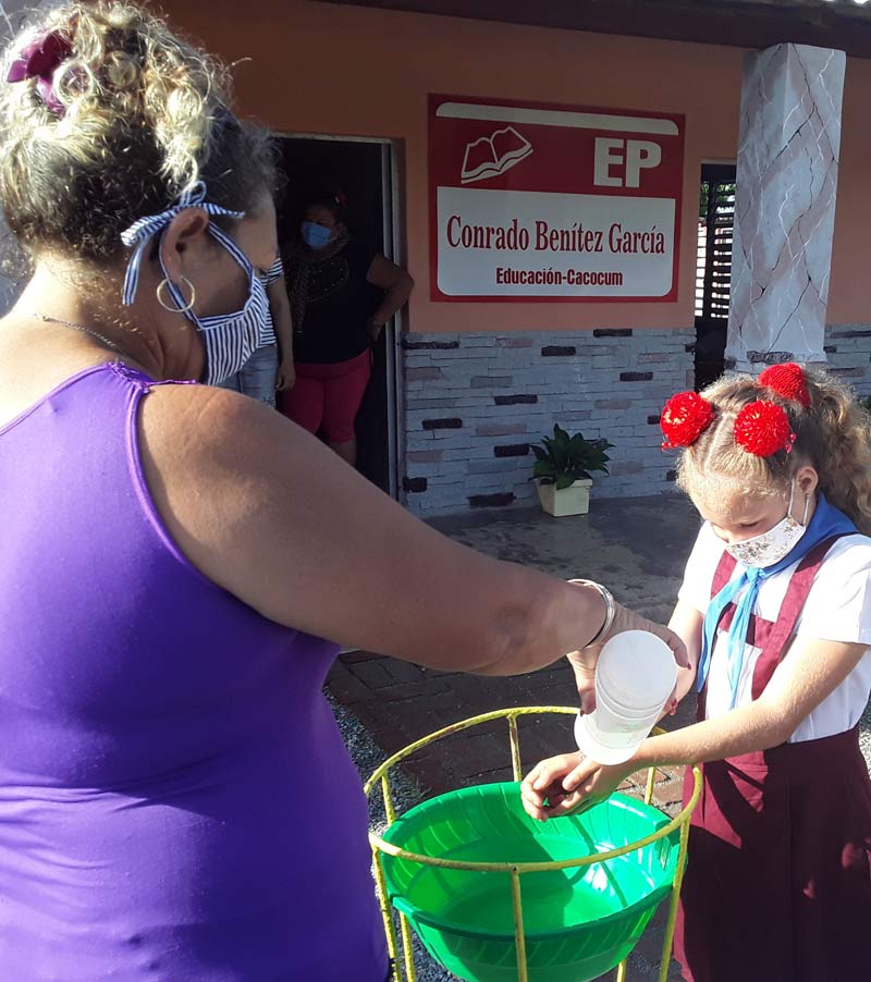 En estos planteles no se descuidan las medidas higiénico- sanitarias para mantener una buena salud escolar escuelas rurales reparac 2