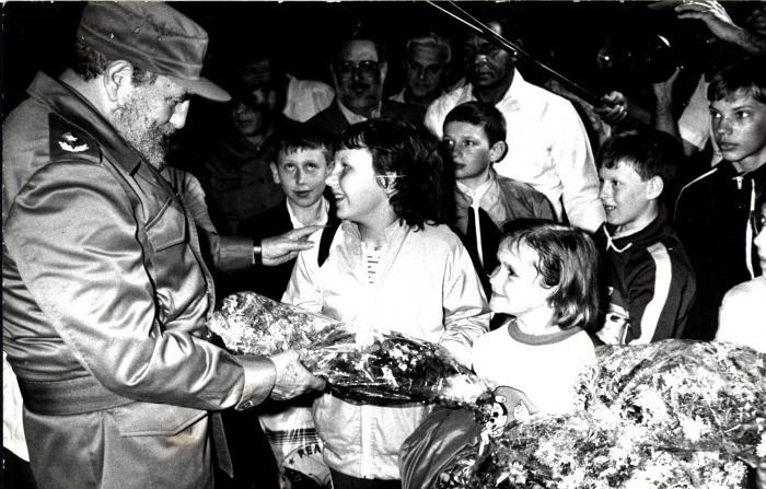 Fidel ninos Chernobil