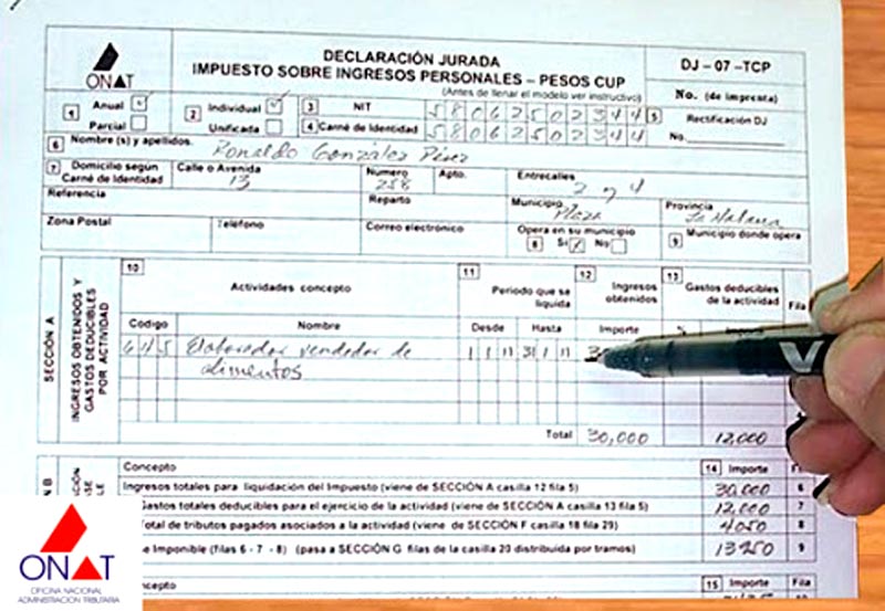 Declarac jurada onat