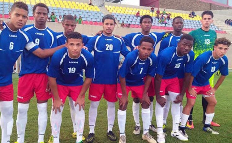 El holguinero Yasnier Matos (número 9) integra el equipo cubano Sub-20 y la preselección nacional que se prepara para las eliminatorias mundialistas.Foto: Tomada de Internet matos