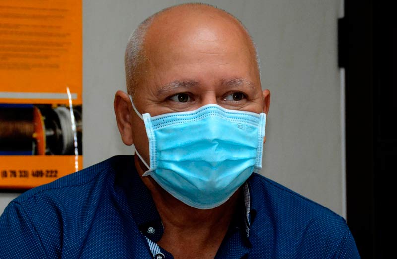 Leonardo Bruzón represte maquimport CRD 2