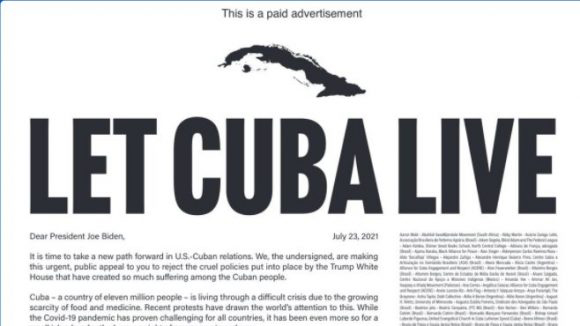 Let Cuba alive