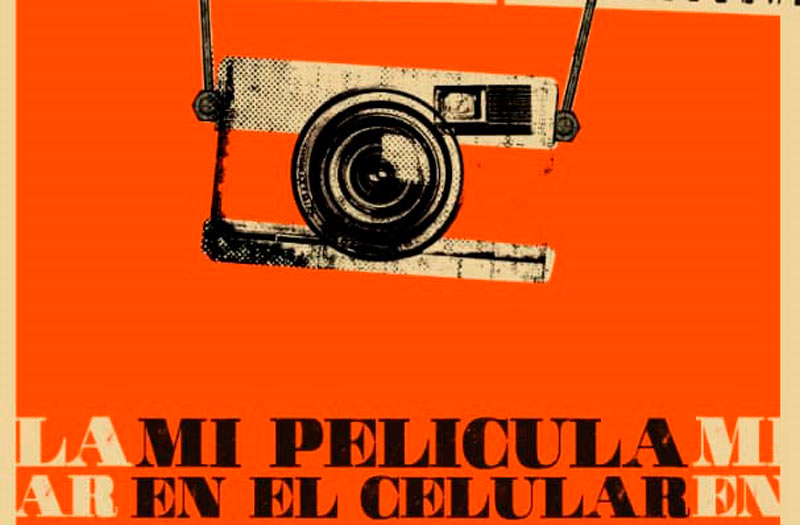 Mi película en el celular cartel