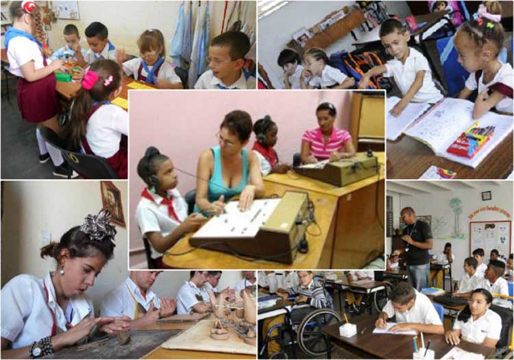 educacion especial cuba