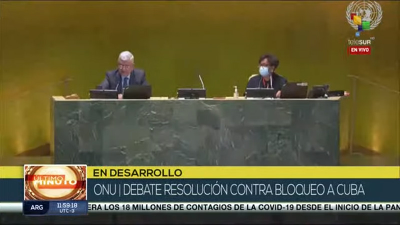onu telesur