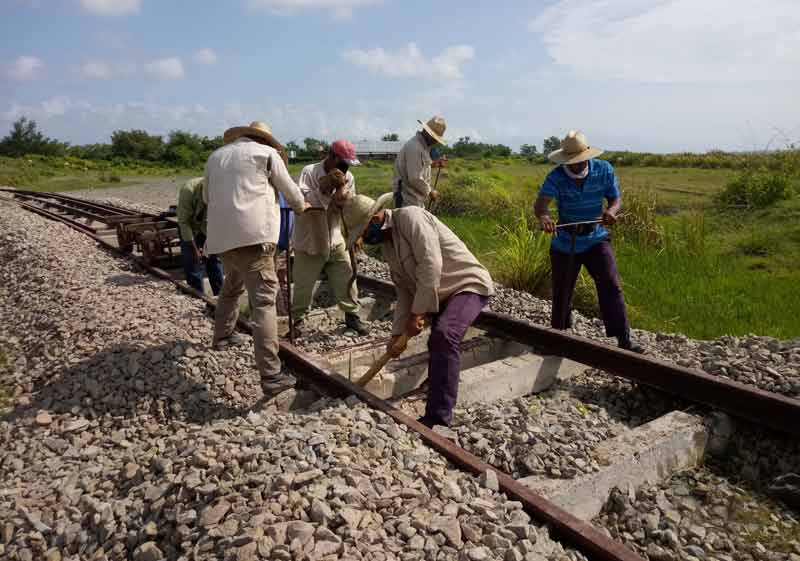 sojo tres Brigada de Vías y puentes de Marcané 