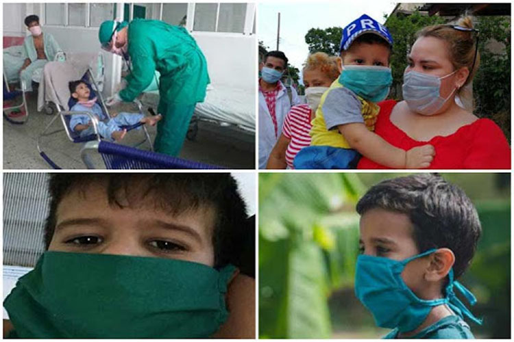 COVID 19 ninos holguin