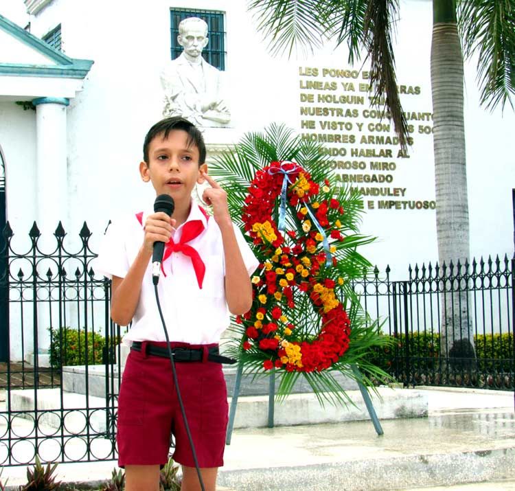 acto marti pionero