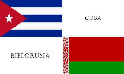 bielorrusia cuba bandera
