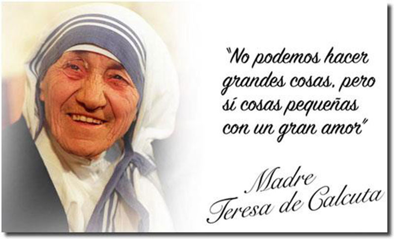 hacer las cosas con amor