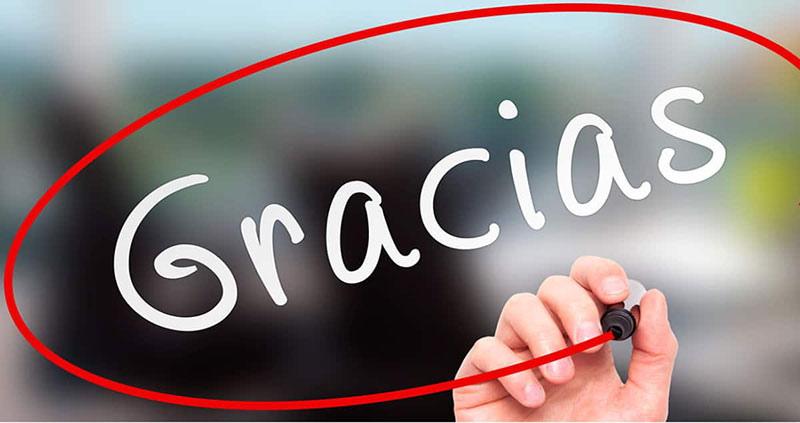 ser agradecidos