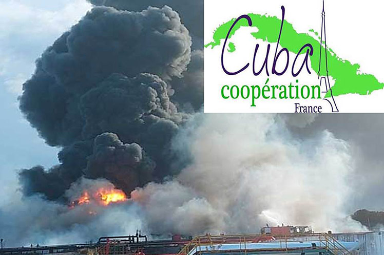 Francia Donaciones Incendio Matanzas