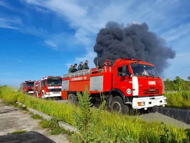 Incendio Matanzas Cuba1