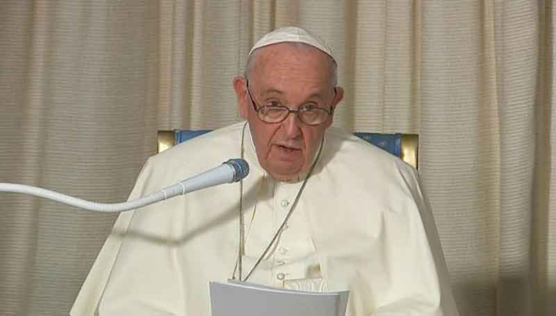 Incendio papa francisco