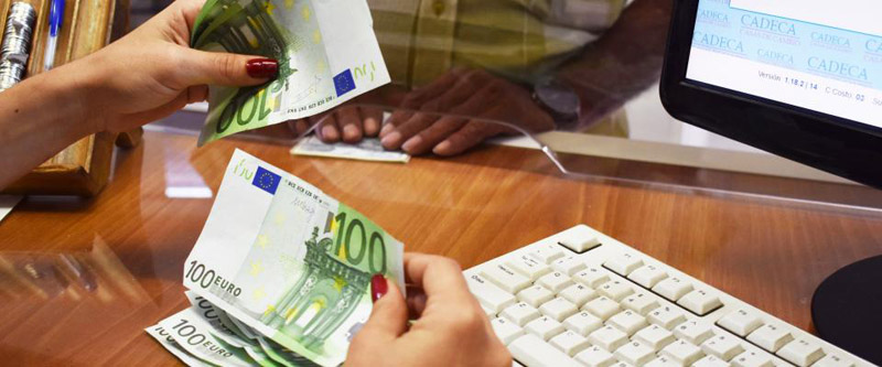 Venta de divisas cadeca