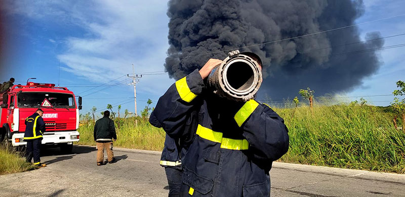 matanzas siniestro bomnero