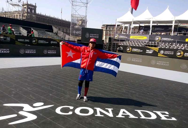 Claudia Lores. Béisbol 5 copa 1