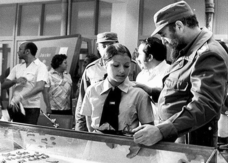 El primero de septiembre de 1977 Fidel inauguró el IPVCE José Martí. Foto: Archivo 02