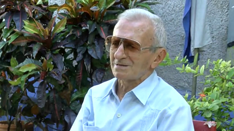 Alejandro Ferrás Pellicer en sus últimos años de vida. Foto: Razones de Cuba Moncada 3