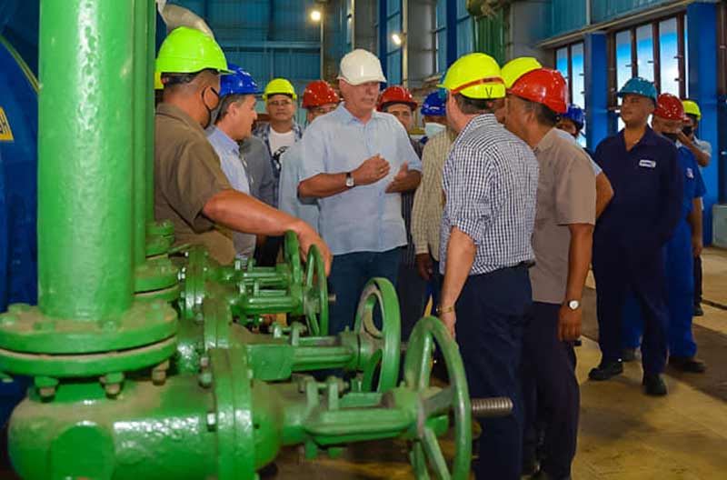 termoeléctrica  Diaz Canel Felton JPC 11