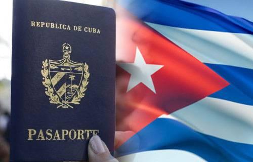 Cuba pasaporte