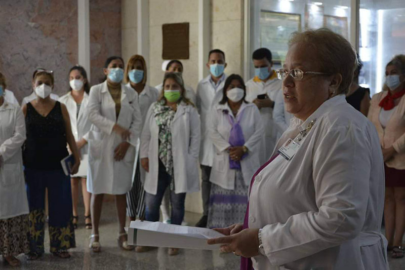 El pasado 29 de octubre inició la jornada de actvidades por el Aniversario 57 del "Lenin". Fotos: Perfil de Facebook del Hospital Lenin Hospital Lenin 01