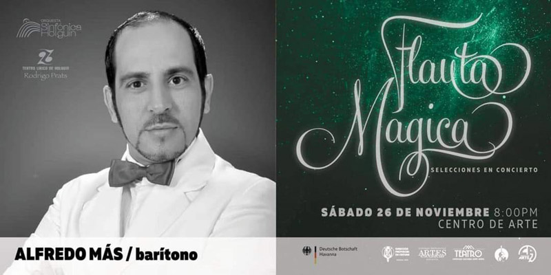 Alfredo Más será uno de los solistas de "La flauta mágica". Orquesta Sinfónica 05