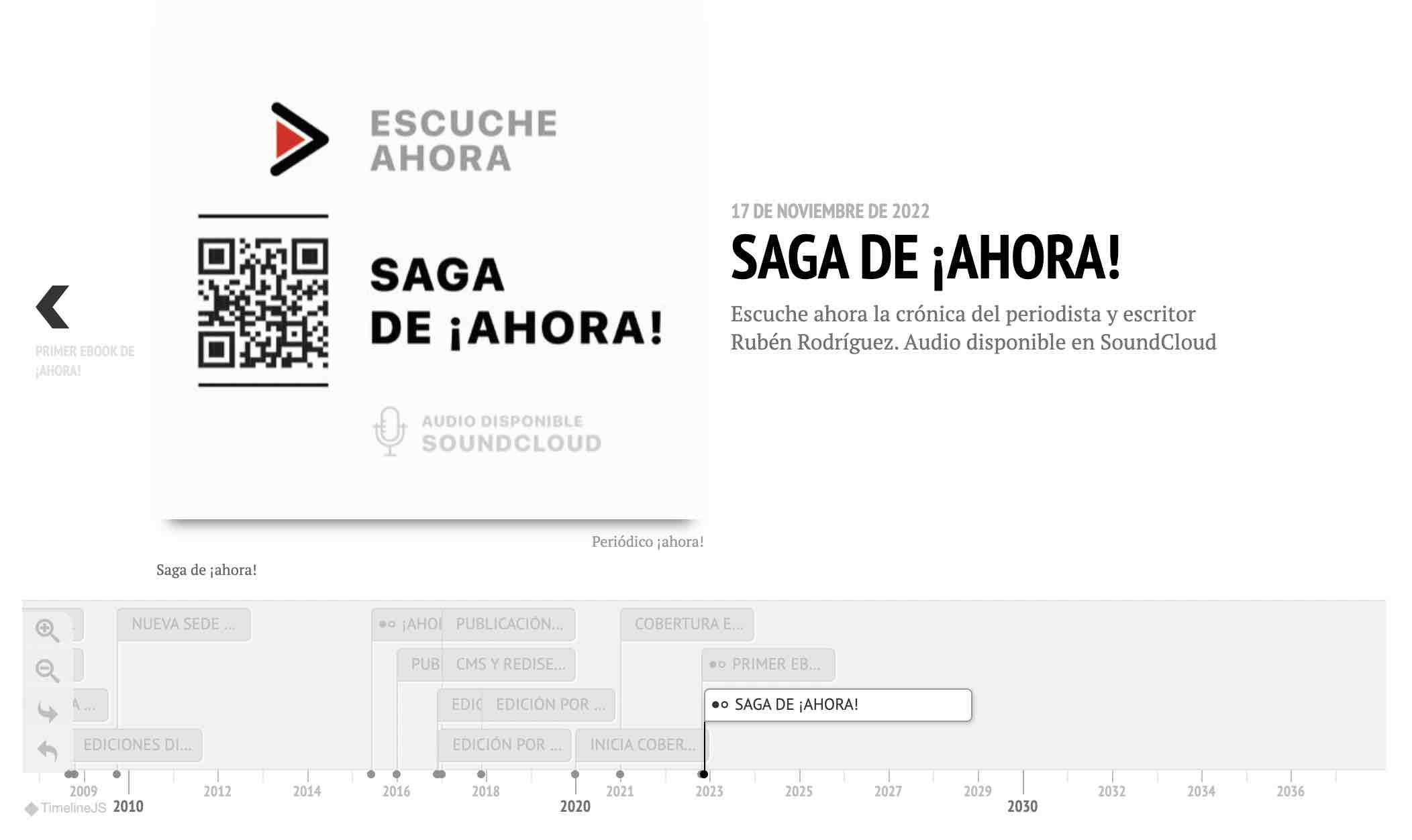 timeline