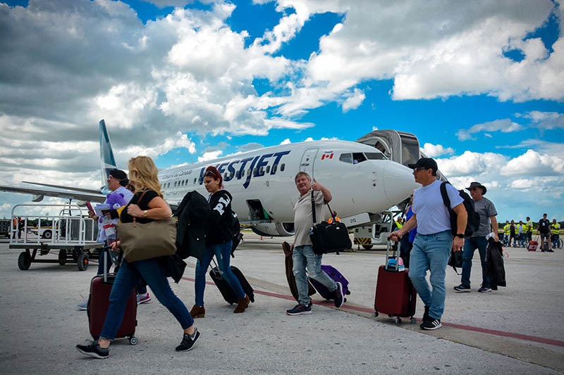 Foto: Juan Pablo Carreras WestJet 01