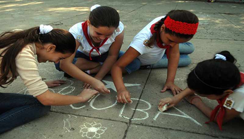 niños cuba
