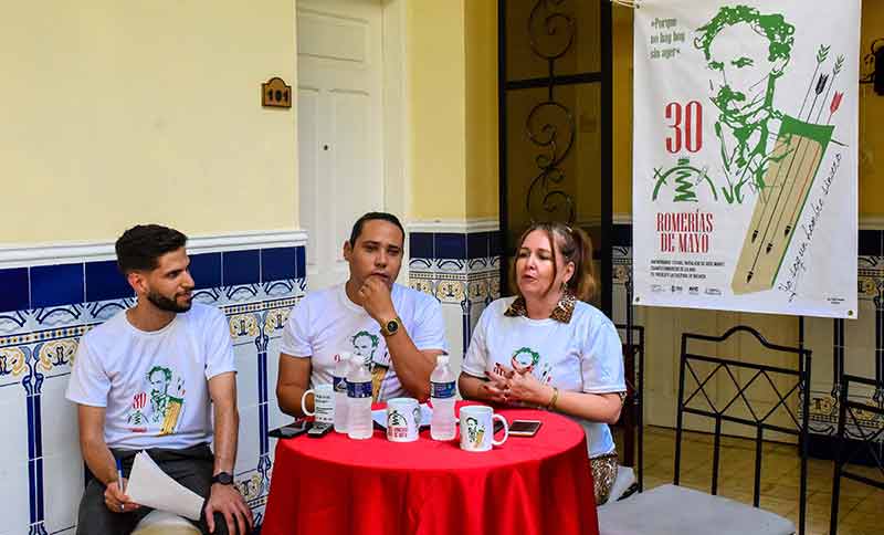 romerías mayo conferencia prensa HCS 1