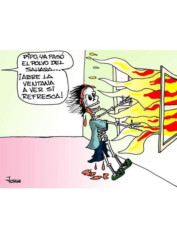 caricatura refrescar