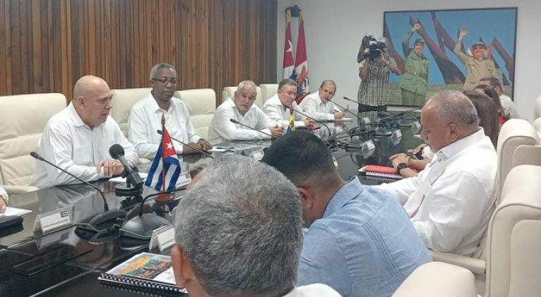 diosdado cabello en cuba