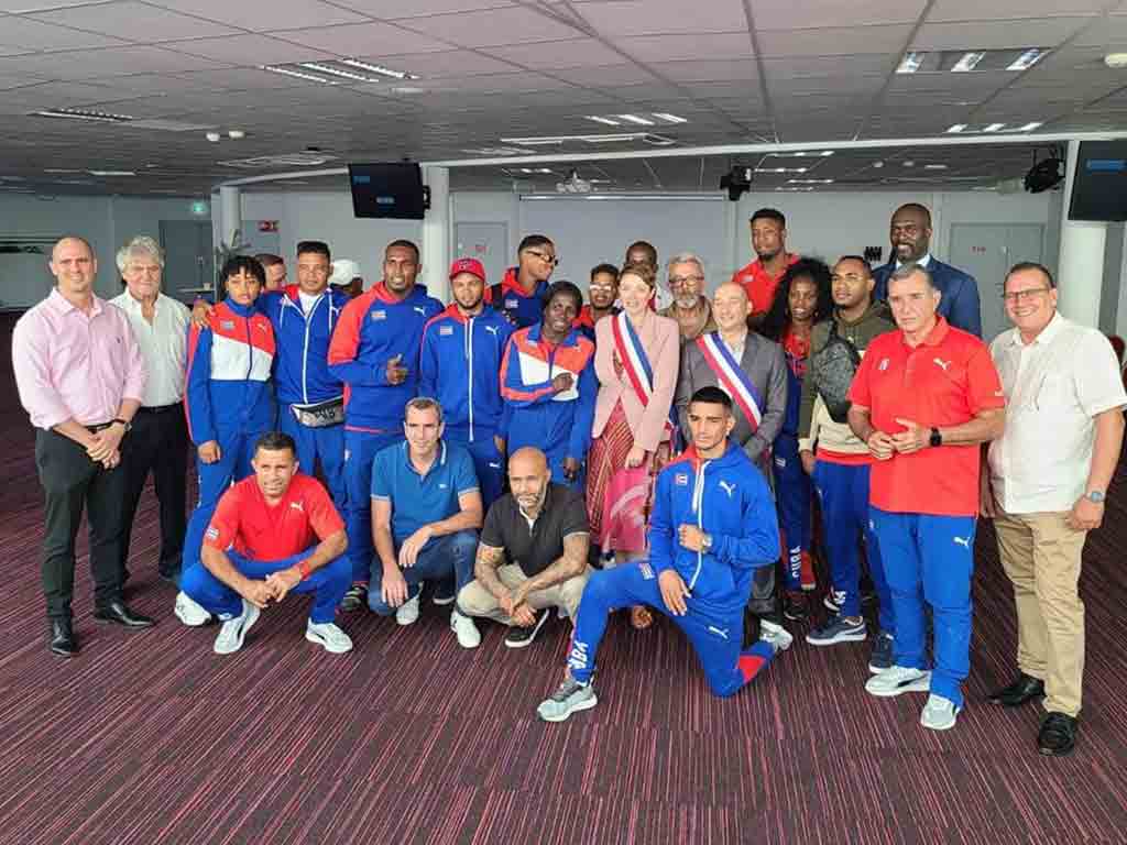 francia boxeadores cubanos