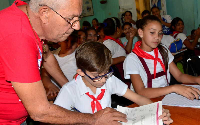 maestros en las aulas